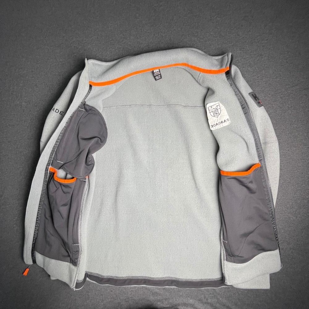 Helly Hansen Workwear Polartec Women's Fleece Jacket‎ XS Gray Full Zip Cascade - Picture 8 of 16